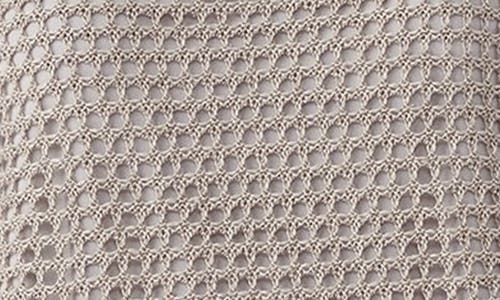 Eileen Fisher Sheer Organic Linen Sleeveless Sweater In Natural