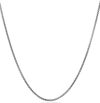 Natural diamond clear in online sterling setting and sterling chain necklace