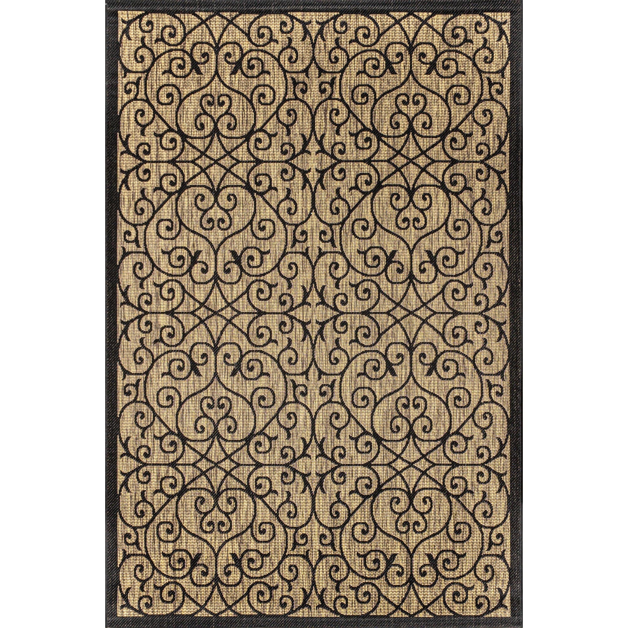 Black/Khaki- Round