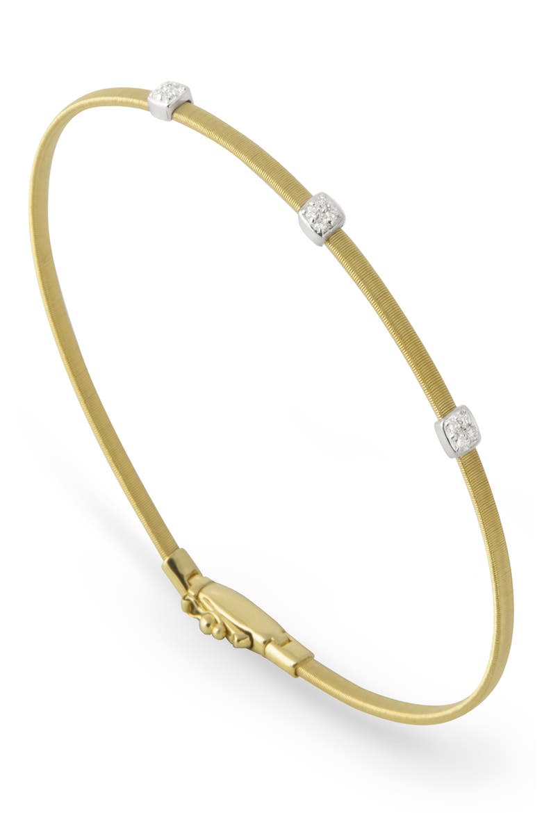 Masai Small Station Diamond Bracelet, Alternate, color, 18K YELLOW GOLD