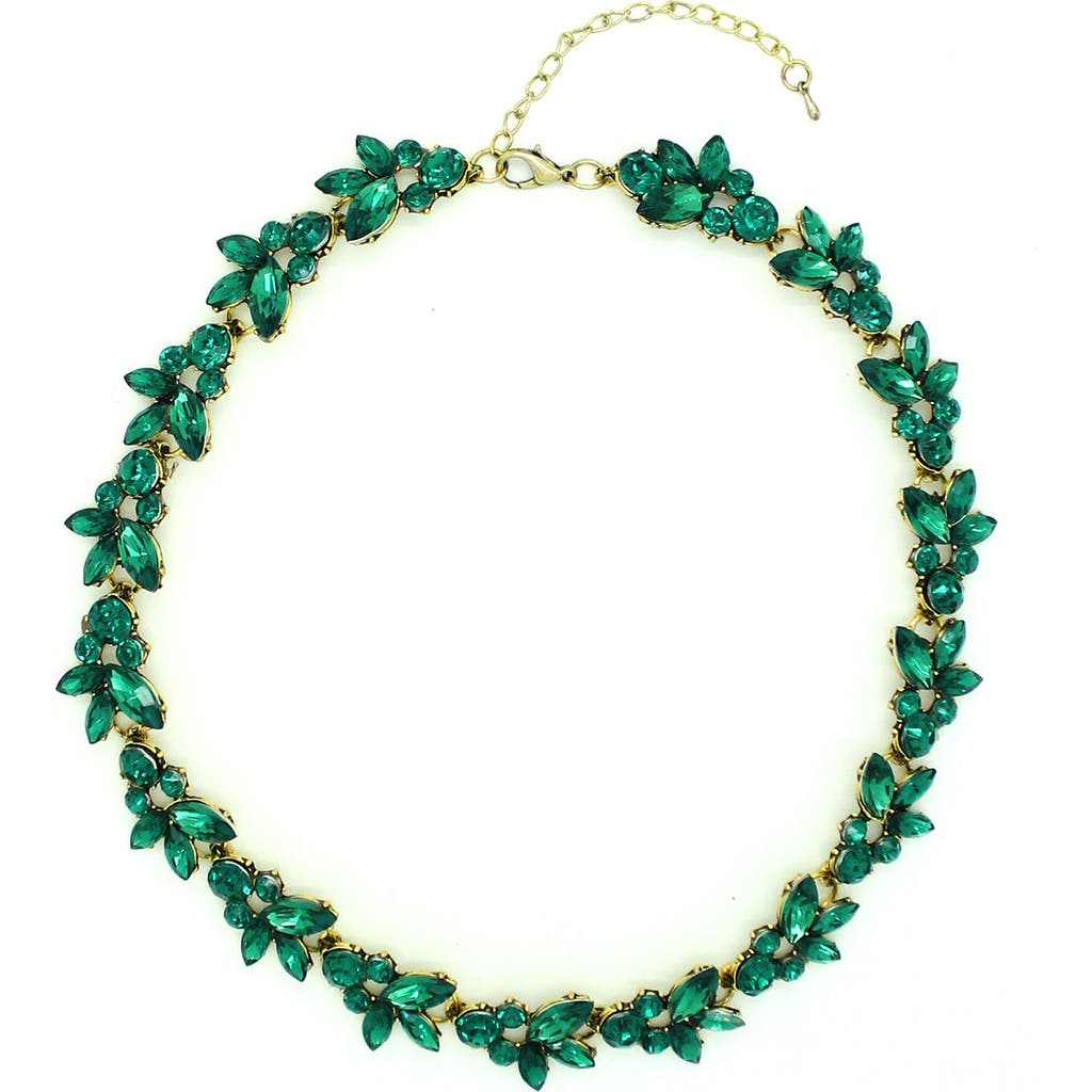 Eye Candy Los Angeles Leaf My Necklace In Green