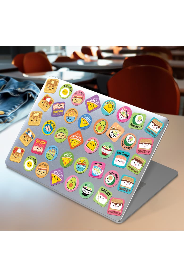 Scratch 'N Sniff Food Favorites, 288 Count Scented Stickers, Alternate, color, Multicolored