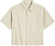 Elwood Keyhole Short Sleeve Snap-Up Shirt