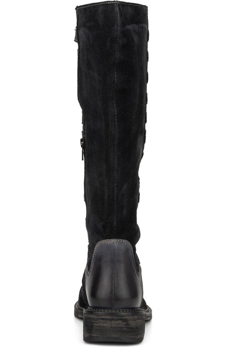 VINTAGE FOUNDRY Evelyn Topstitched Boot, Alternate, color, Black
