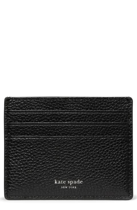Classic Pebbled Leather Card Case