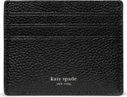 Kate Spade New York Classic Pebbled Leather Card Case