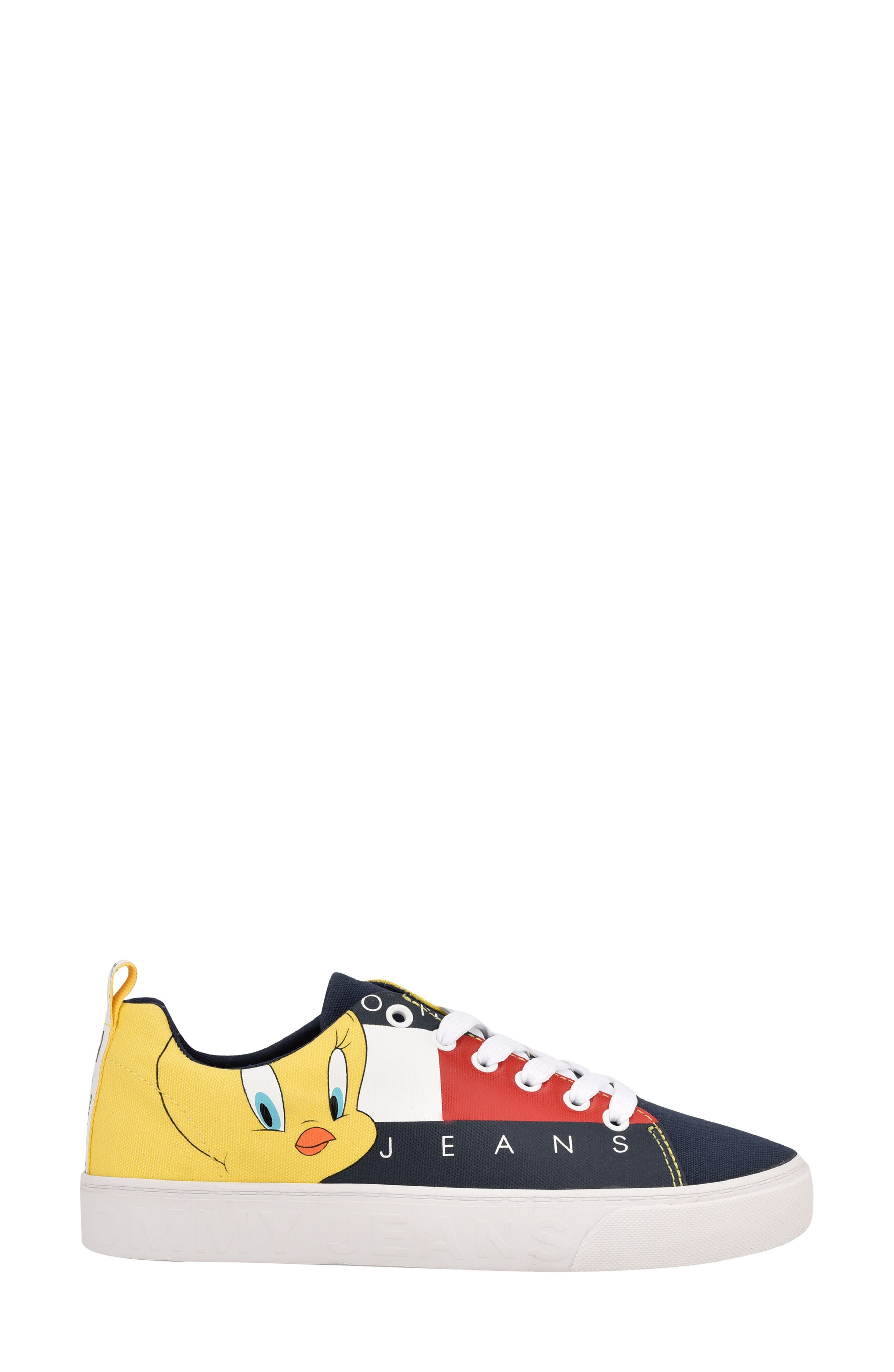 Tommy Hilfiger x Space Jam Tweety Bird Sneaker, Alternate, color, 