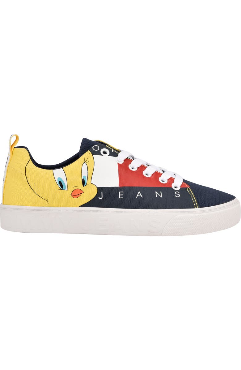 Tommy Hilfiger x Space Jam Tweety Bird Sneaker, Alternate, color,
