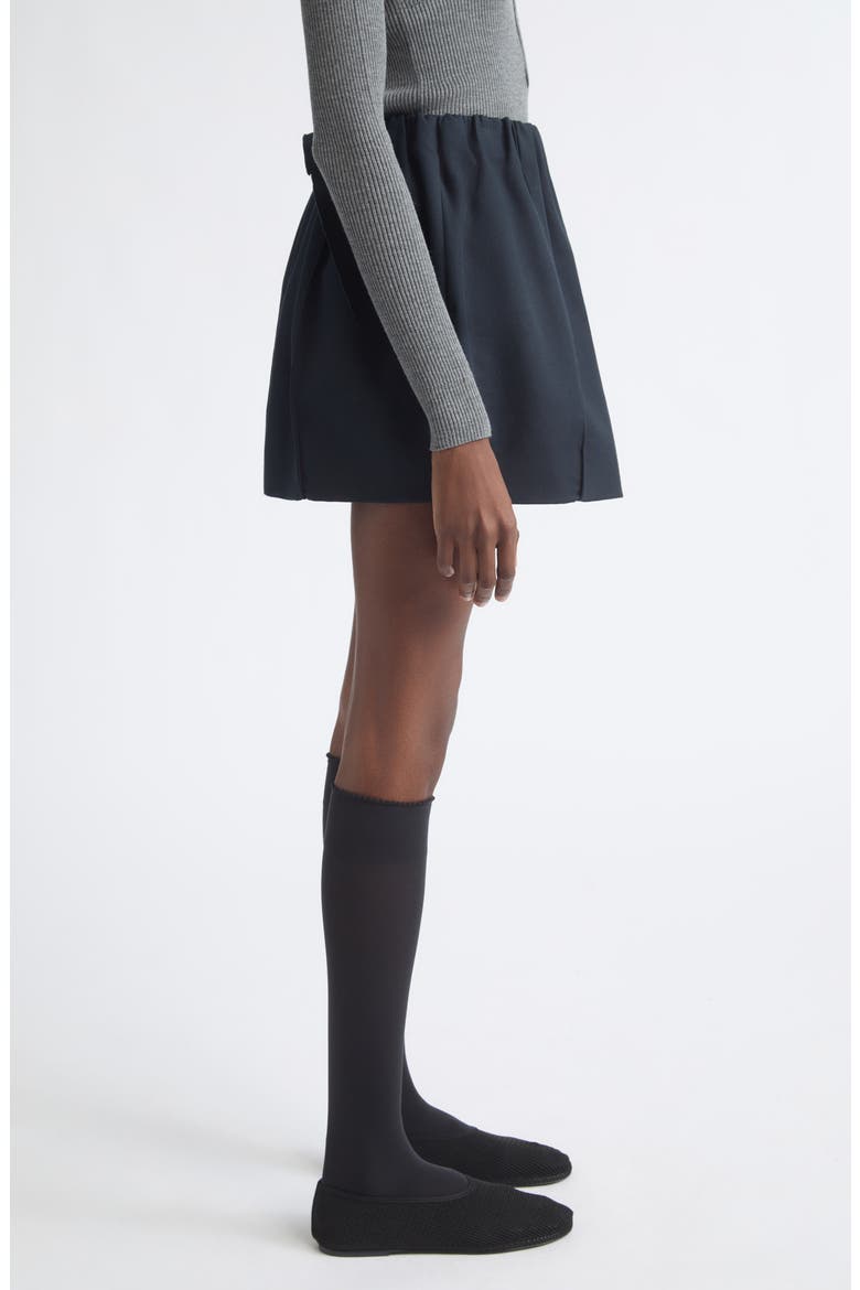 Montage Cotton Miniskirt, Alternate, color, MIDNIGHT NAVY