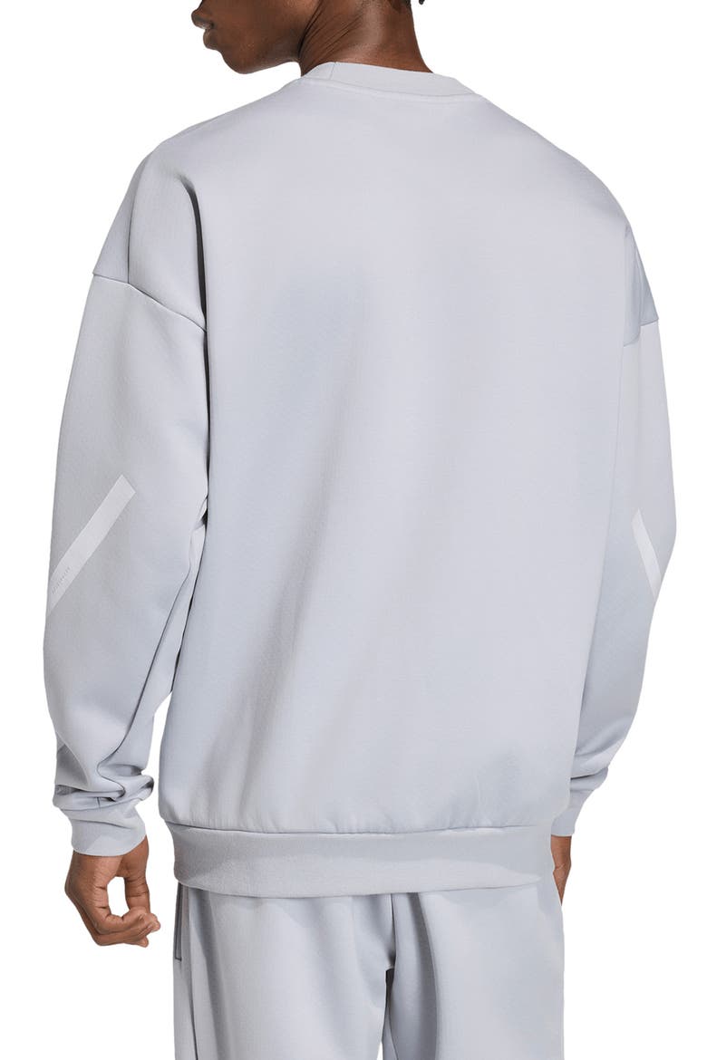 Z.N.E. Oversize Sweatshirt, Alternate, color, HALO SILVER/ /