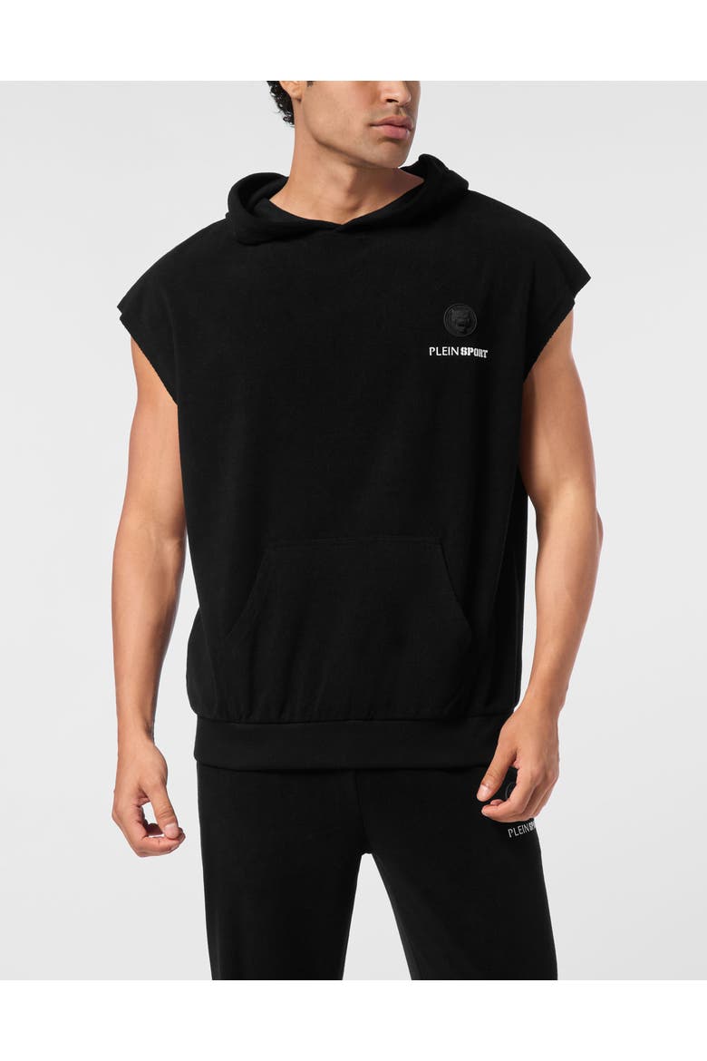 Jogging Vest Men, Main, color, black