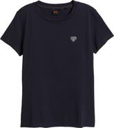 BOSS Orange Crystal Cotton T-Shirt