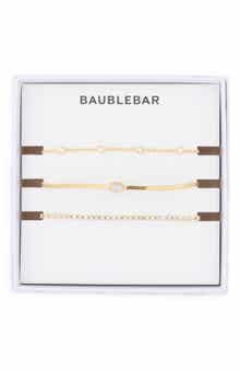 BaubleBar Set of 3 Chain Bracelets