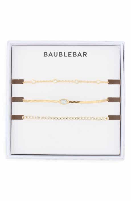 BaubleBar Set of 3 Chain Bracelets