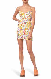 Ruched Back Sleeveless Minidress