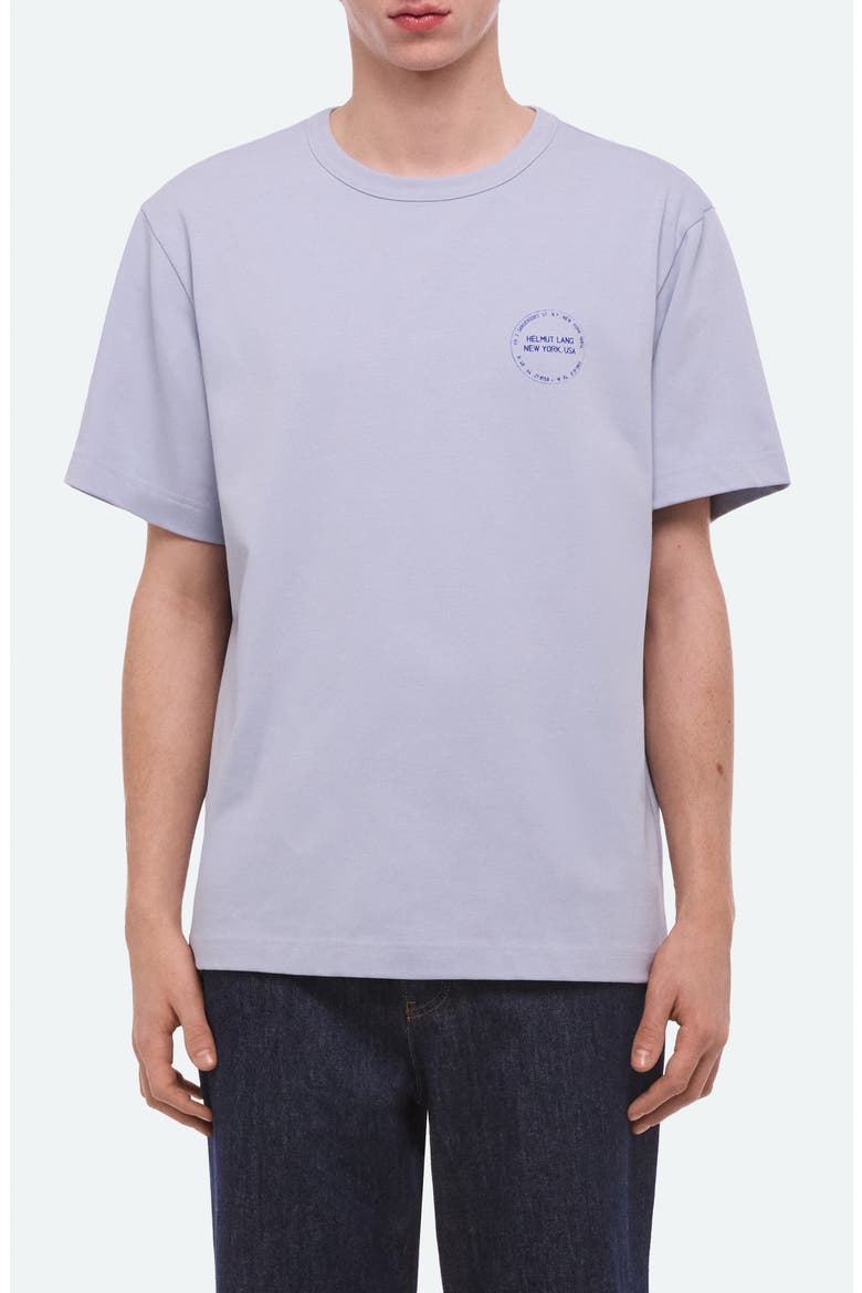 Stamp Cotton Graphic T-Shirt, Main, color, PACIFIC