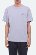 Helmut Lang Stamp Cotton Graphic T-Shirt
