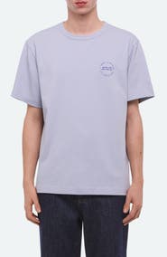 Helmut Lang Stamp Cotton Graphic T-Shirt