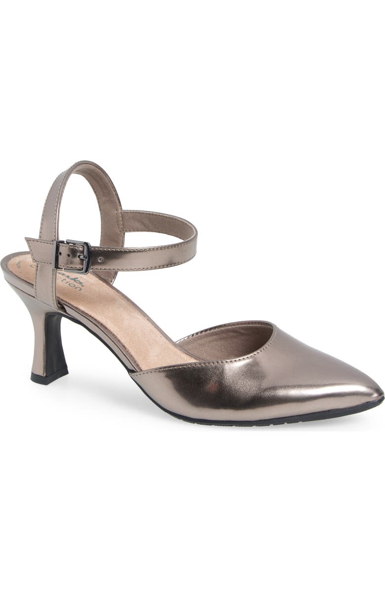 Clarks<sup>®</sup> Kataleyna Cora Pump, Main, color, Gun Metal Patent
