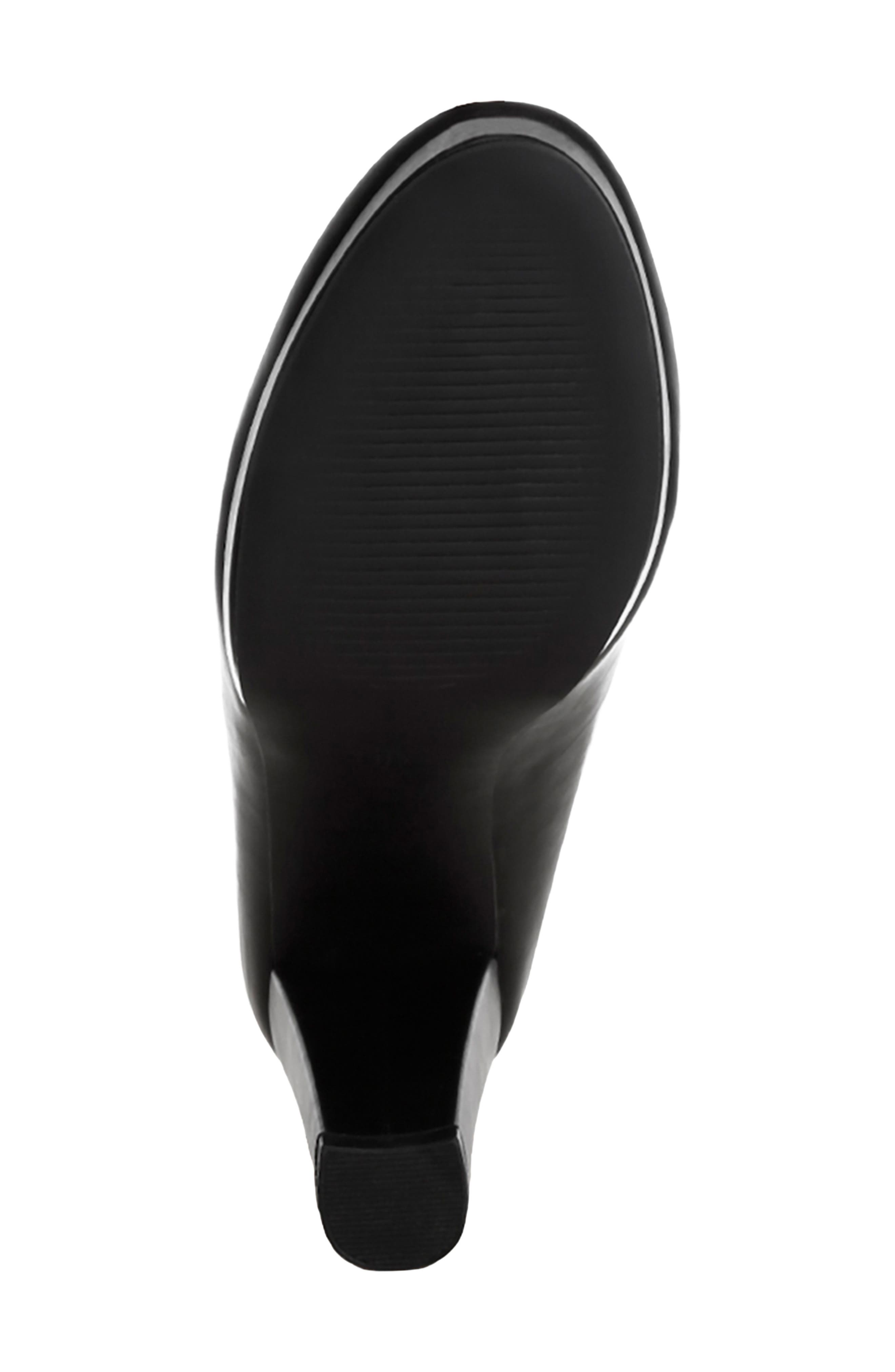 Damsor Platform Pump, Alternate, color, BLACK