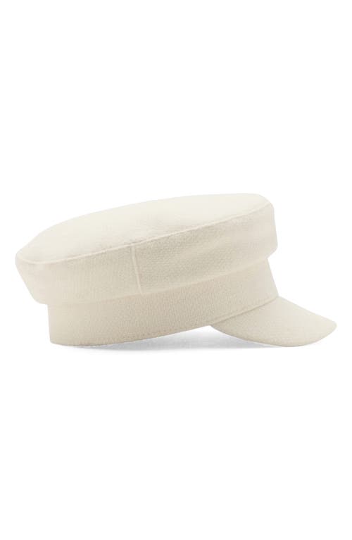 Mango Baker Boy Cap In Neutral