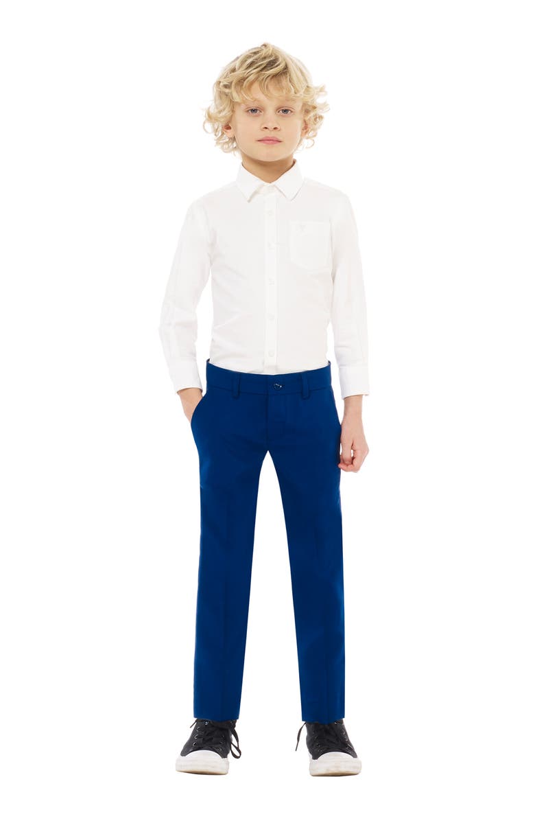 OppoSuits Navy Royale Two-Piece Suit & Tie, Alternate, color, Blue