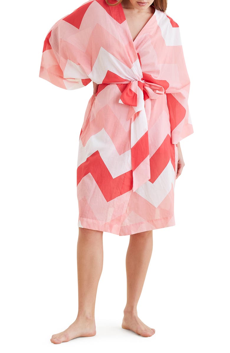 Papinelle Ava Cotton Wrap, Alternate, color, Geranium