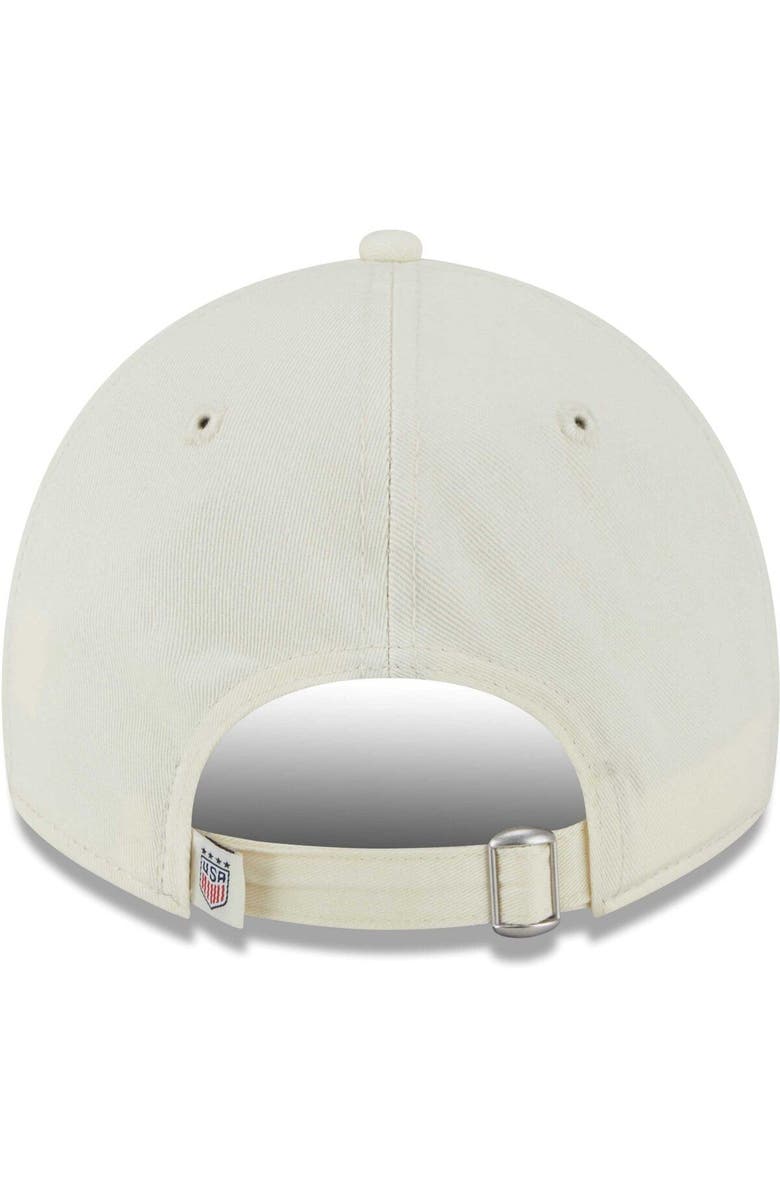 New Era Men's New Era Cream USWNT Core Classic 2.0 Adjustable Hat, Alternate, color,