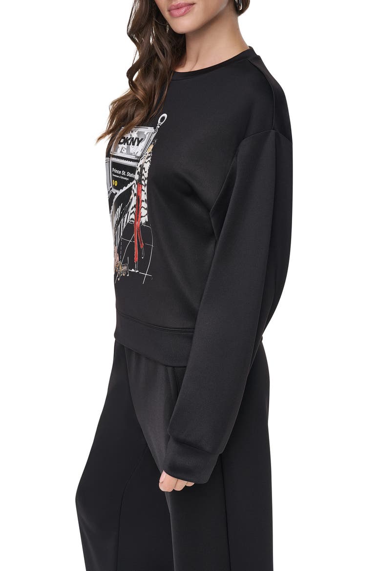 Prince Station Sweatshirt, Alternate, color, BLACK