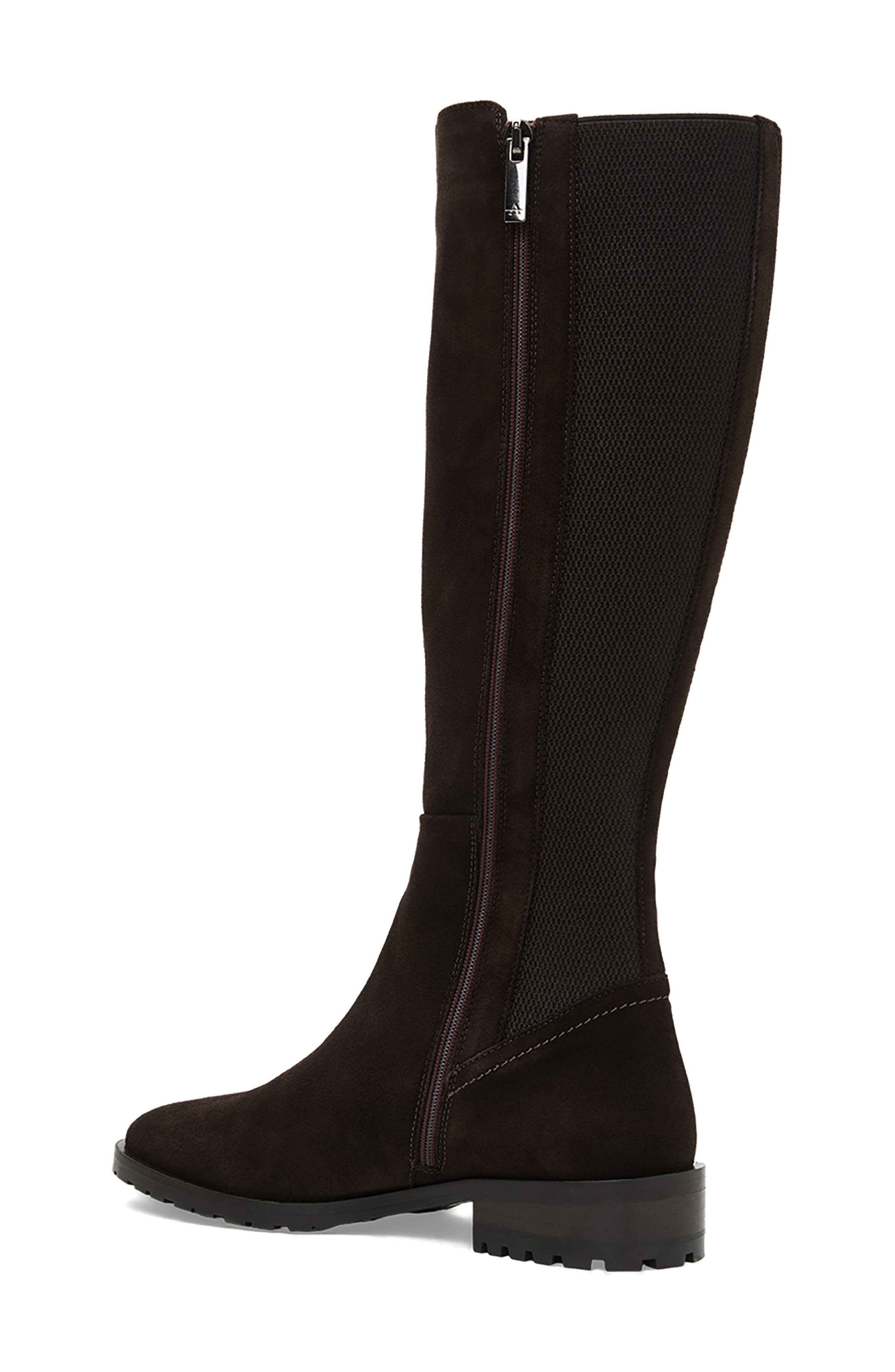 Romello Waterproof Knee High Boot, Alternate, color, ESPRESSO SUEDE