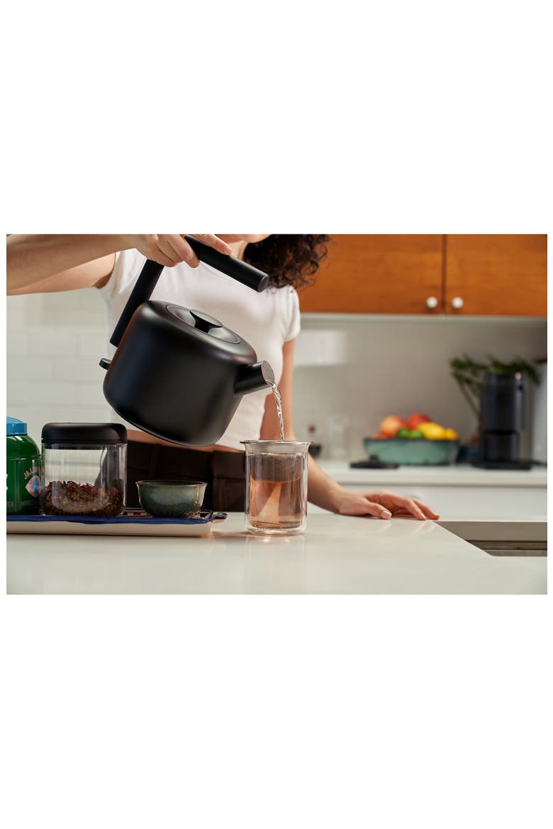 Clyde Electric Kettle, Alternate, color, MATTE BLACK