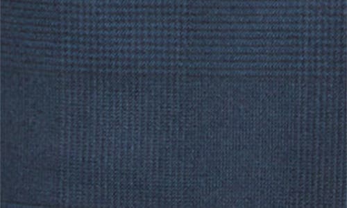Zegna Check Centoventimila Wool Suit In Blue Navy Check