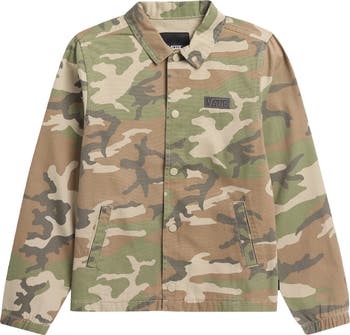 Kids' Torrey Canvas Coach's Jacket