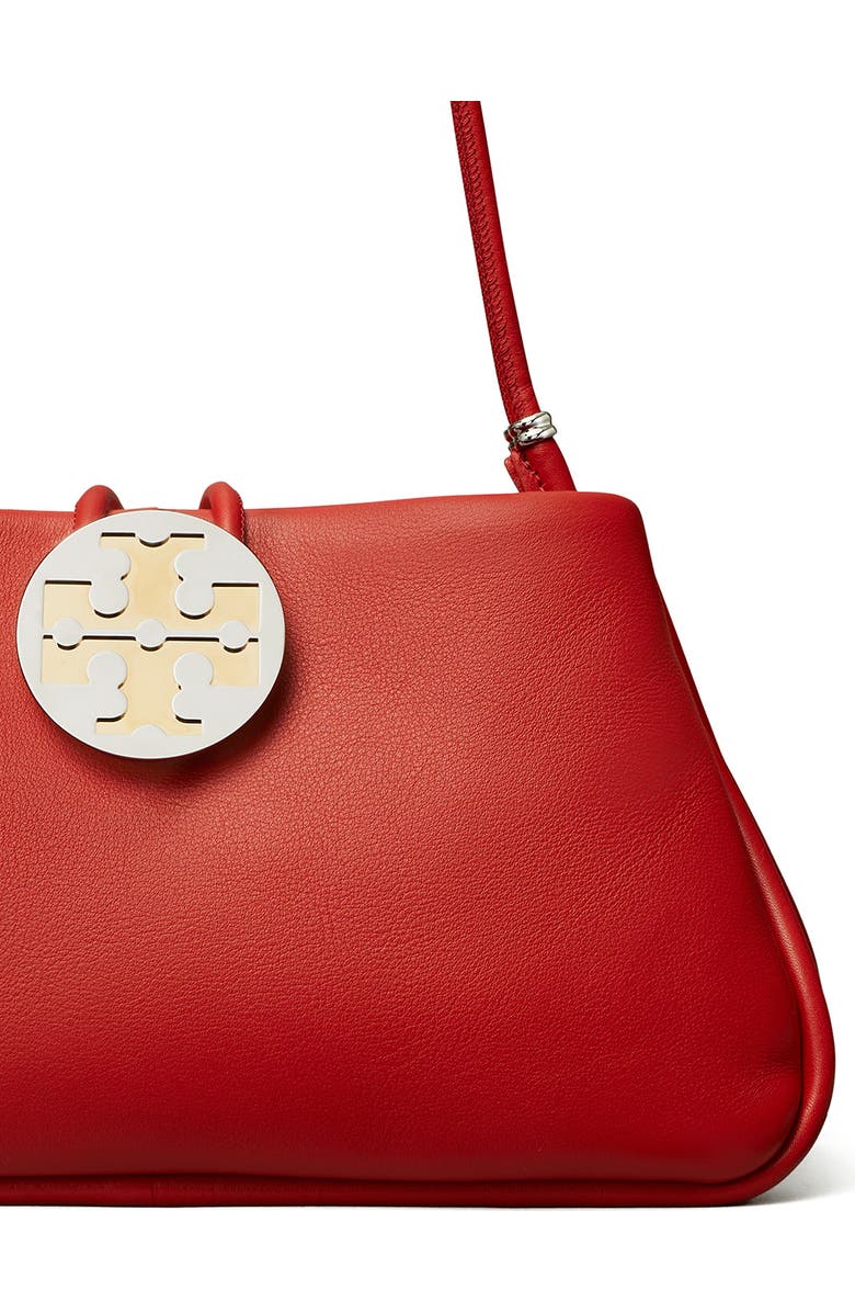 Tory Burch Violet Leather Shoulder Bag, Alternate, color,