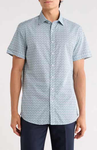 Bell Valley Sports Fit Short Sleeve Button-Up Shirt