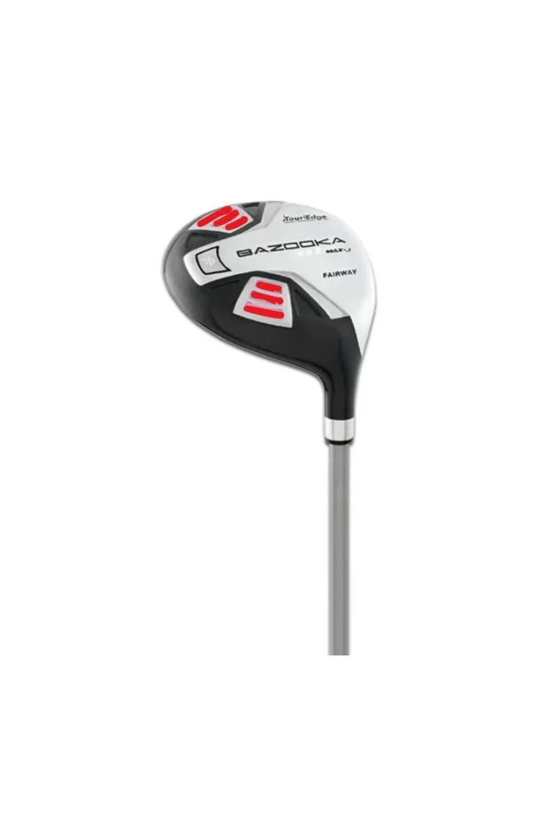 Tour Edge HT Max-J Junior Red Left Hand Fairway Wood - 3-5, Main, color, Black