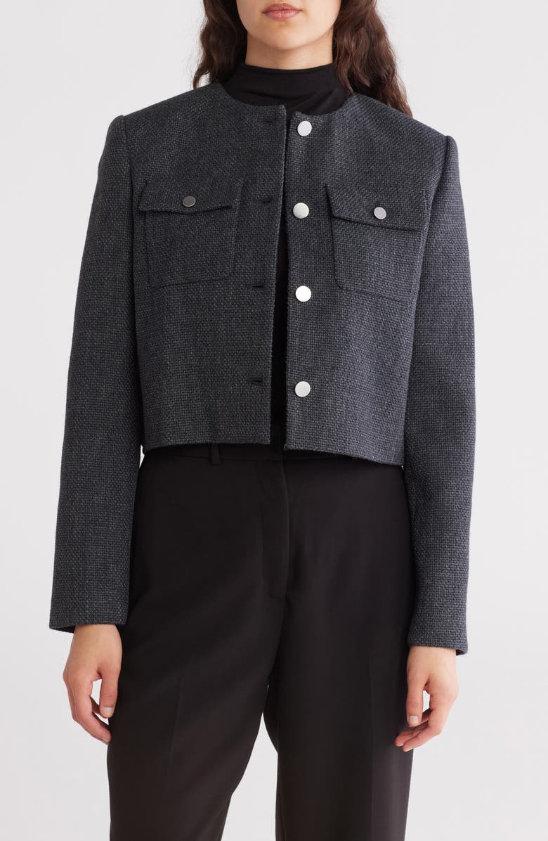 Theory Pocket Crop Blazer, Main, color, 