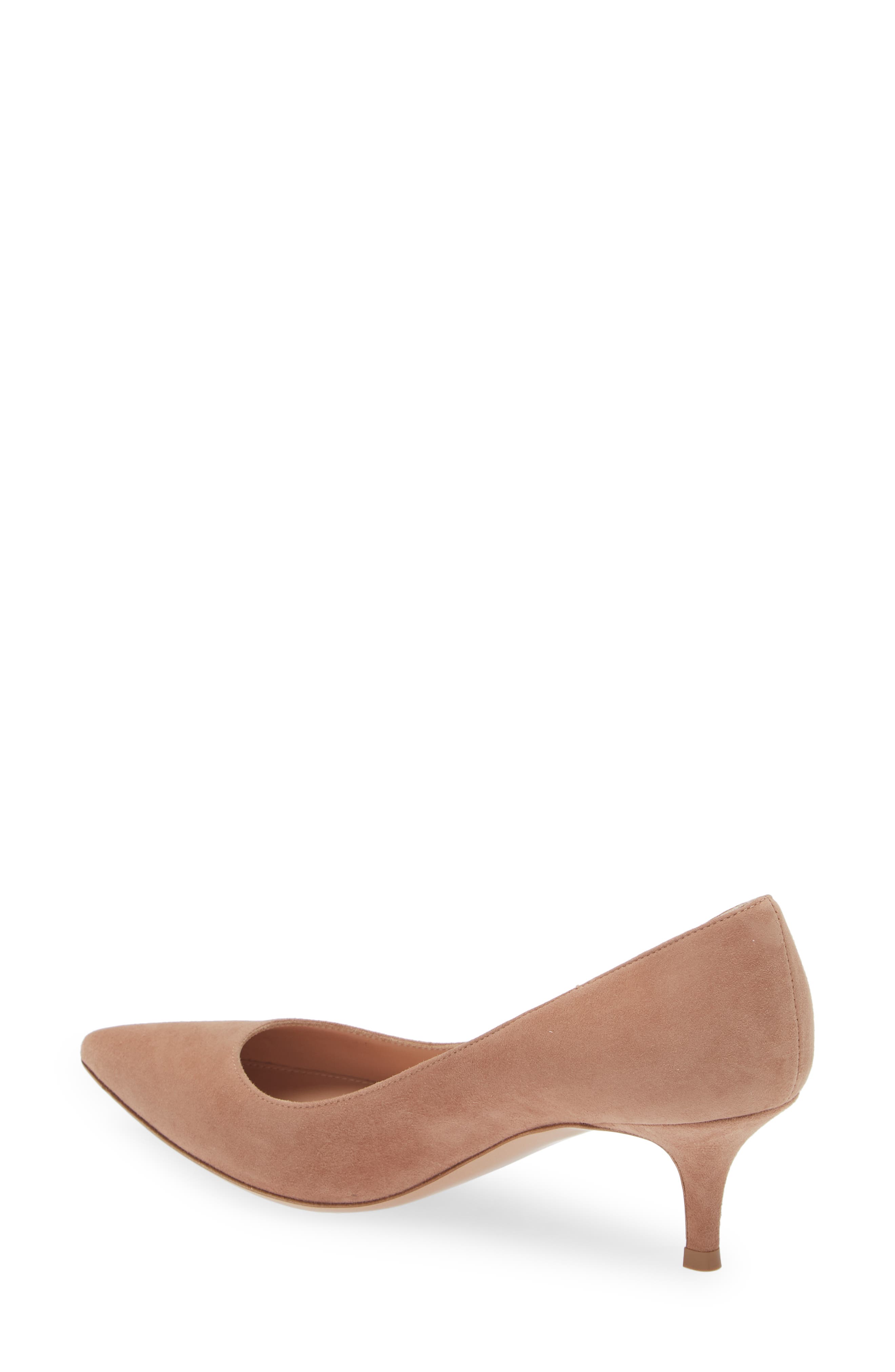 Kitten Heel Pointed Toe Pump, Alternate, color, PRALINE