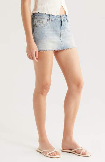 Ultra Denim Miniskirt
