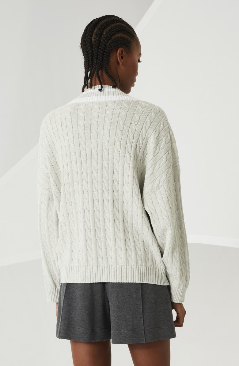 Brunello Cucinelli Sweater with logo, Alternate, color,