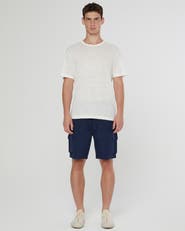 Onia Air Linen Pull-on Cargo Short