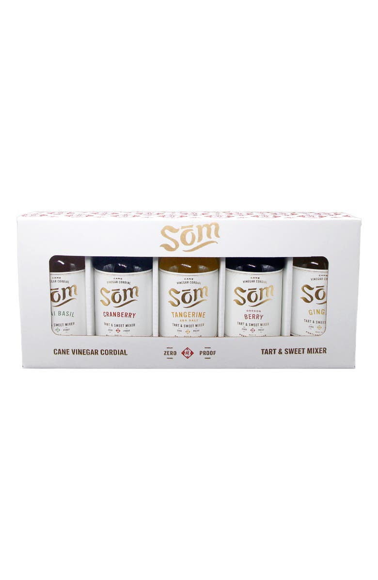 SOM CANE Som 5-Pack Cordial Gift Set, Main, color, 