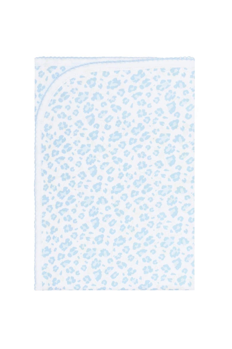 Cheetah Print Blanket - Baby, Main, color, Blue