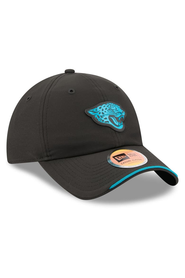 Men's New Era Black Jacksonville Jaguars 2026 Sideline Casual Classic Adjustable Hat, Alternate, color, Black