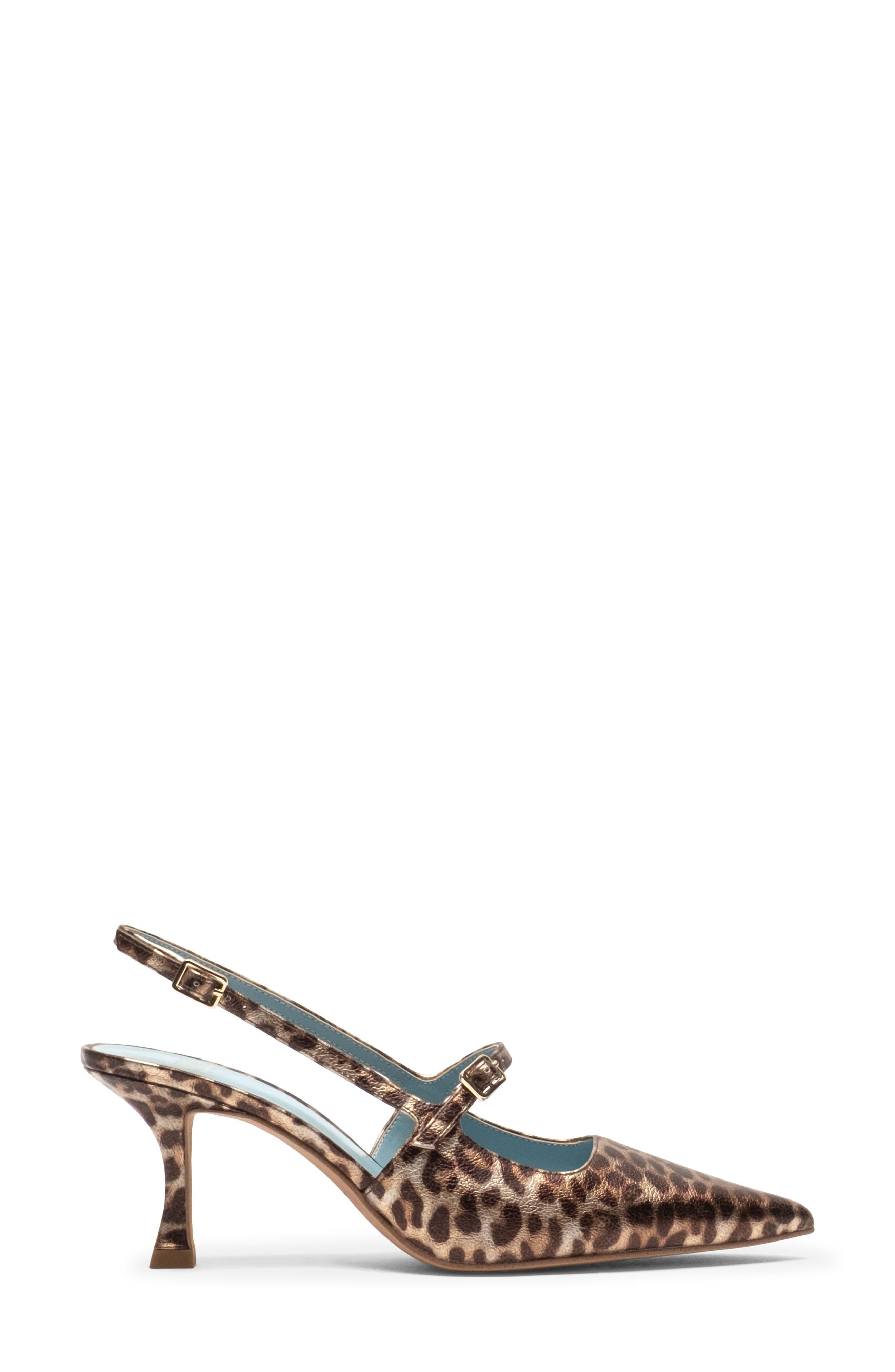 Vivi Metallic Leopard Print Pump, Alternate, color, BROWN MULTI
