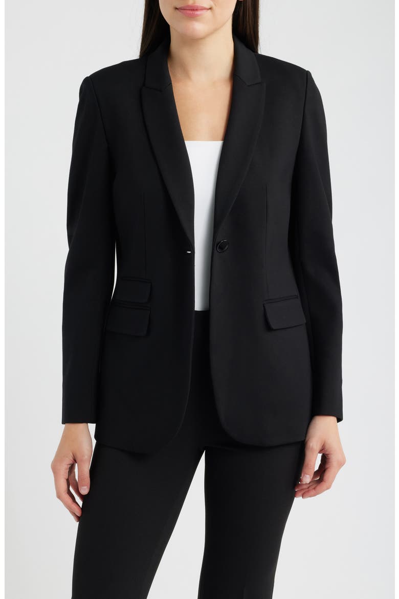 Triple Pocket Jacket, Main, color, ANNE BLACK