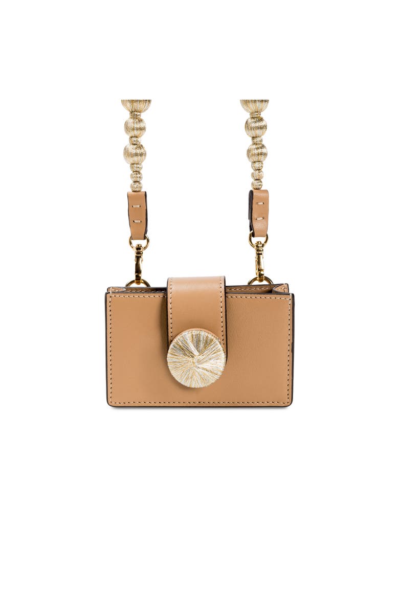 Alessa Cappucino Card Holder, Main, color, Cappucino