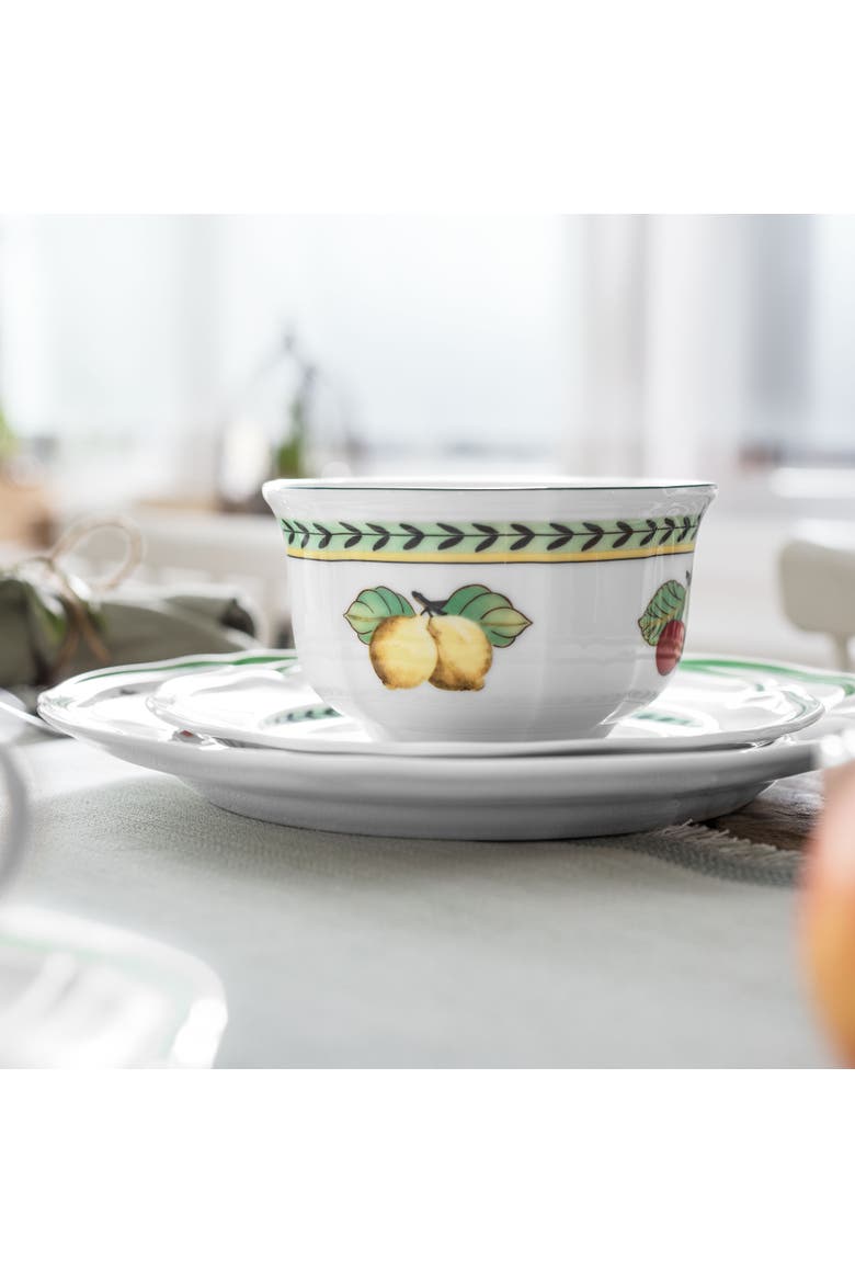 French Garden Fleurence 4in Bowl, Alternate, color, white