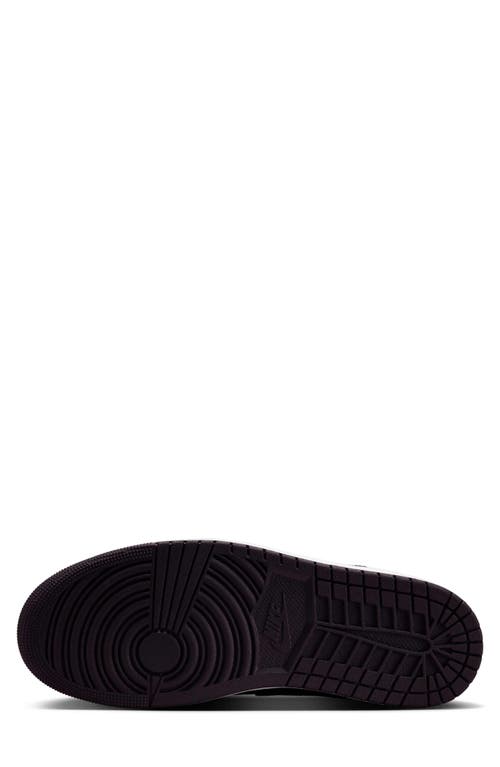 Jordan Men's Air  1 Mid Shoes In Black/summit White/varsity Red