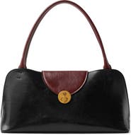 Versace Medium Vivian Leather East/Wester Shoulder Bag